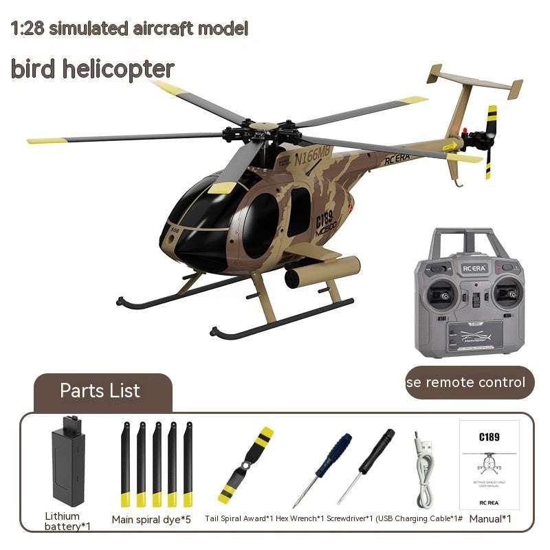 RC Helicopter for Adults – High-Performance Remote Control Helicopter Army Green