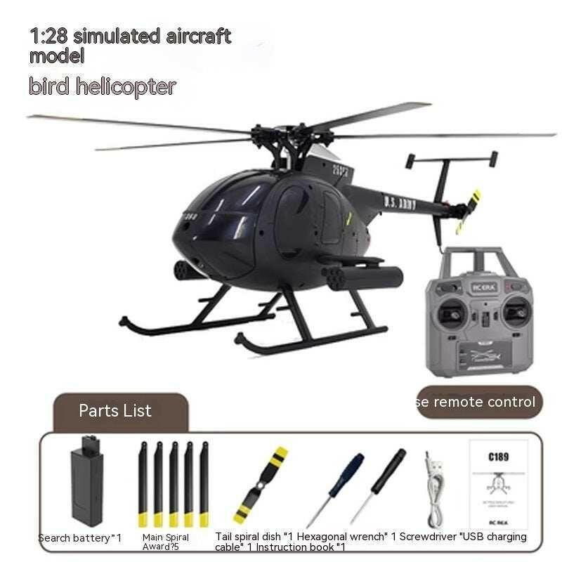 RC Helicopter for Adults – High-Performance Remote Control Helicopter Black