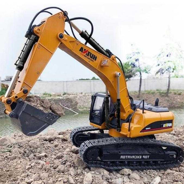 RC Construction Excavator - Realistic, Durable, and Perfect for All Ages